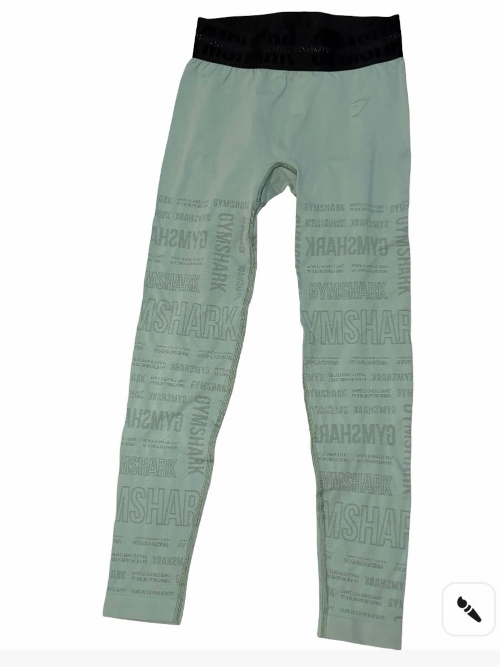 Gymshark green leggings size small
